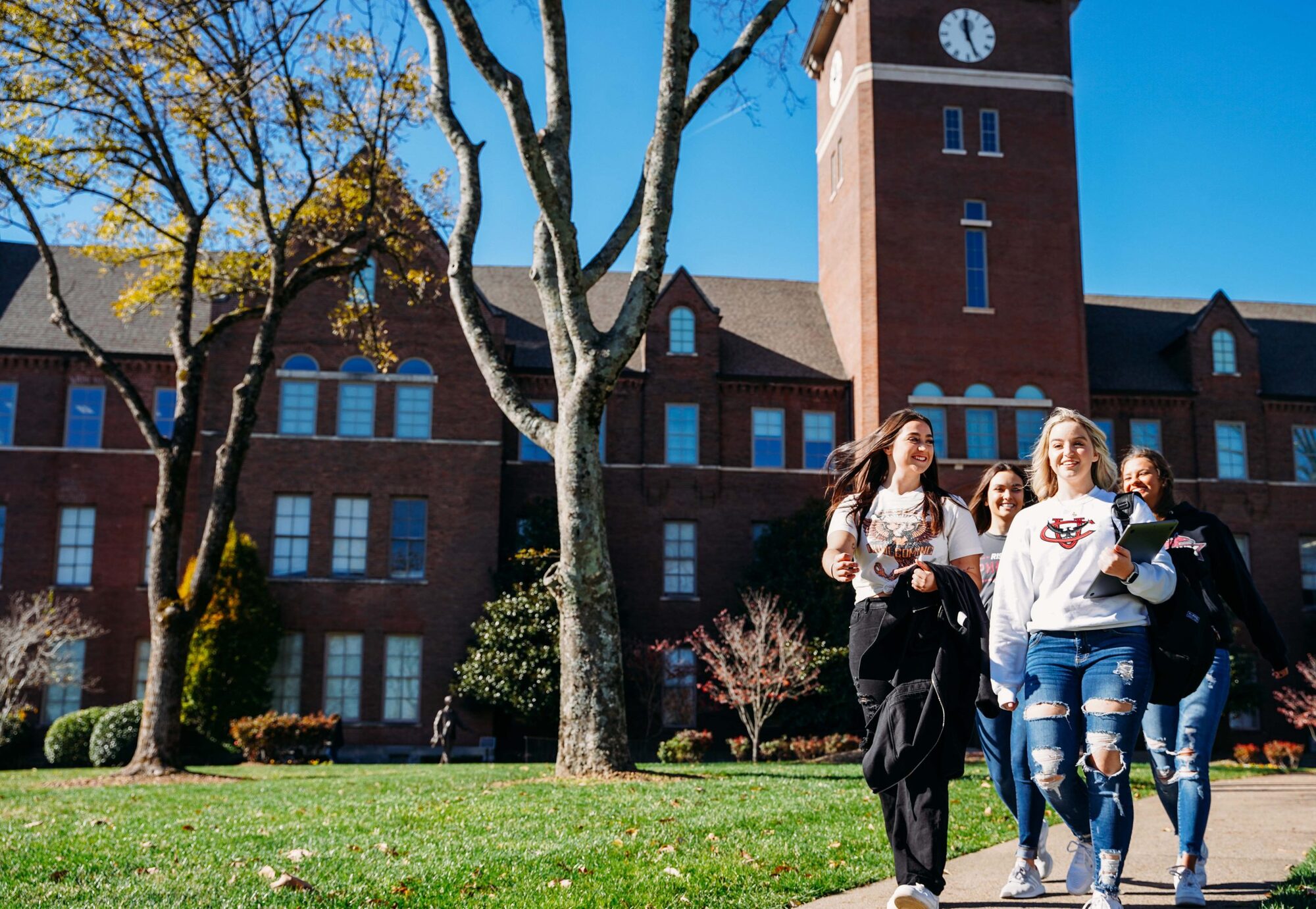 University climate action hero image.